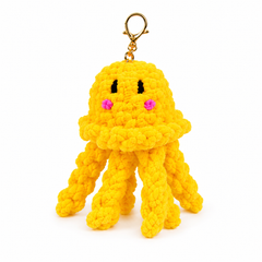 CUTE JELLYFISH KEYCHAIN